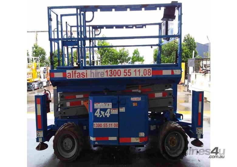 2012 Genie GS2669RT Rough Terrain Scissor Lift