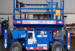 2012 Genie GS2669RT Rough Terrain Scissor Lift