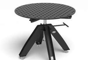 Rotating table height adjustable static incl. Perforated plate 1100