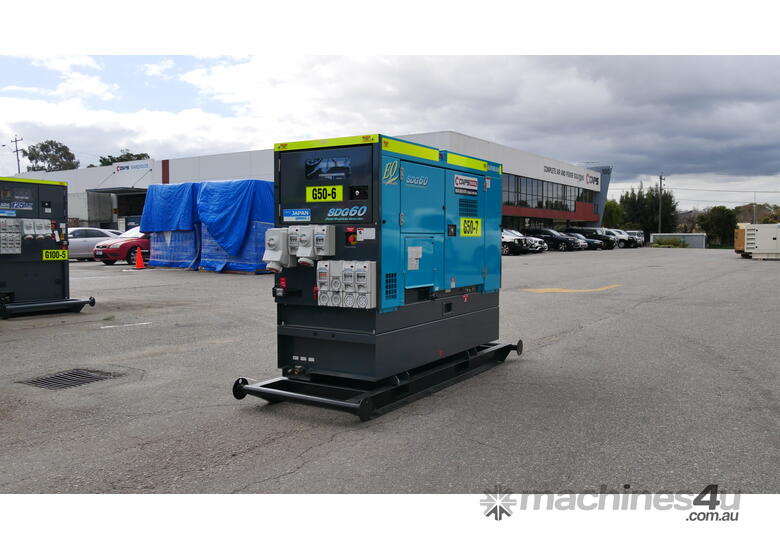 AIRMAN MINE SPEC SDG60S-7A6N 50KVA PRIME POWER GENERATORS - Hire