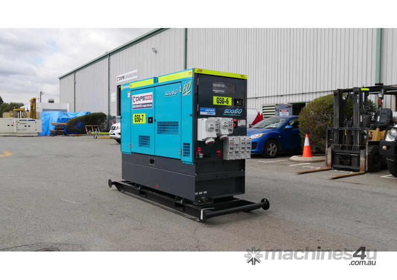 AIRMAN MINE SPEC SDG60S-7A6N 50KVA PRIME POWER GENERATORS - Hire