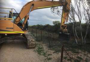 Stick rake 2000mm wide suit 24-29ton excavator Komatsu