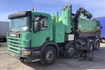 Scania 114G 8x4 Vacuum Jetting Combination Truck