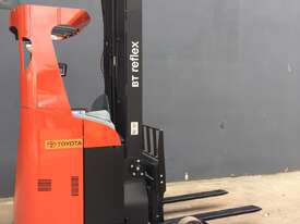 BT TOYOTA RRE160 Reflex Electric Sit On Reach truck- Refurbished & Full Specs - picture0' - Click to enlarge