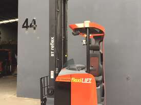 BT TOYOTA RRE160 Reflex Electric Sit On Reach truck- Refurbished & Full Specs - picture0' - Click to enlarge