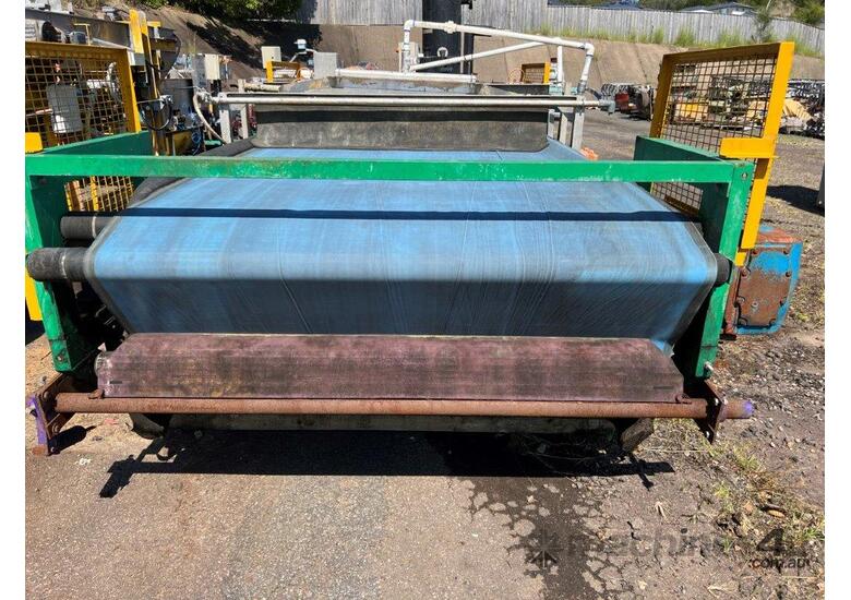 Used Delkor Delkor Vacuum Belt Filter Press 4m2 filter area Liquid