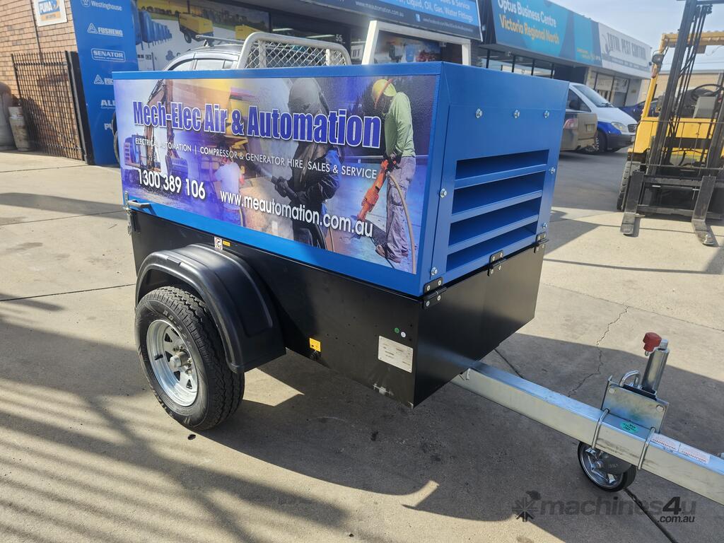 New 2023 Kubota Industrial M50 M 50 Towable Portable Compressor in