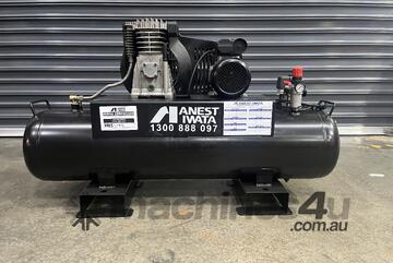 ANEST IWATA - 3 Kw Piston Air Compressor on 110 Litre Receiver