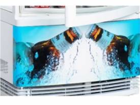 Bromic CT0100G4BC - Curved Glass 98L LED Chiller - picture0' - Click to enlarge