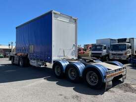 2018 Vawdrey VB-S3 Tri Axle Drop Deck Curtainside A Trailer - picture2' - Click to enlarge