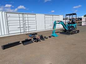 Unused 1.7 Ton Mini Excavator with Attachments - picture0' - Click to enlarge