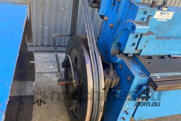 Morgan Sheet metal Powered Mechanical Guillotine 3 Phase motor Blade 1265mm