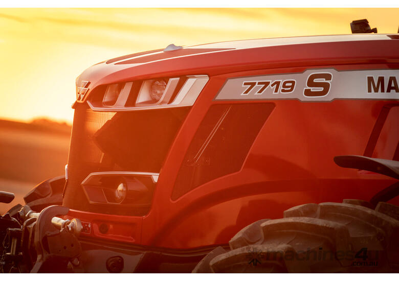 caption MF 7700 S Series Tractors 7719 S