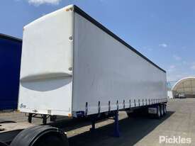 1987 Freighter ST3 Tri Axle Flat Top Curtainside Trailer - picture0' - Click to enlarge