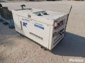 1992 Hours Showing, Airman Air compressor, Diesel powered, Model No. PDS90SC, Serial No. 71C5B12262, - picture2' - Click to enlarge