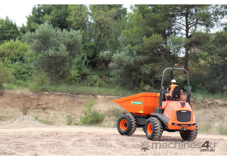 caption AUSA D1001APG Dumper - Open Cab with Road Lights - ALL STOCK MUST GO!