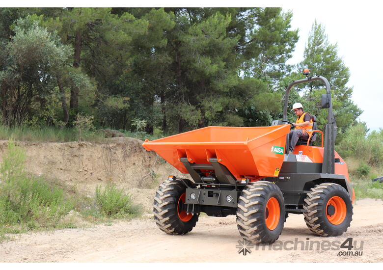 caption AUSA D1001APG Dumper - Open Cab with Road Lights - ALL STOCK MUST GO!
