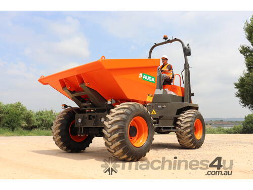caption AUSA D1001APG Dumper - Open Cab with Road Lights - ALL STOCK MUST GO!