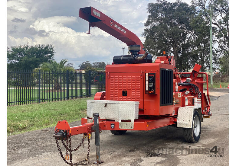 caption Morbark M15RX Wood Chipper Forestry Equipment