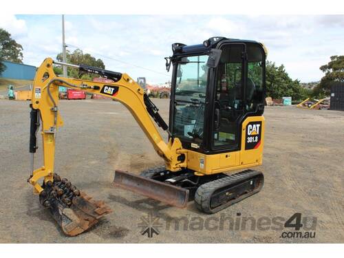 CAT 301.8 Excavator with AC Cab