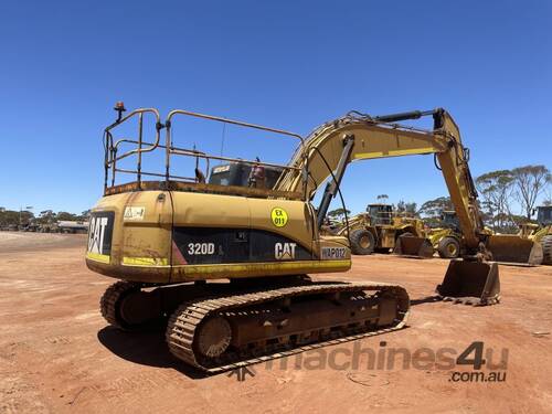 2007 Caterpillar 320DL Excavator (Steel Tracked)