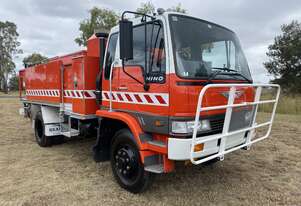 Hino FT 4x4 Single Cab Firetruck. Ex NSW Rural Fire Service.