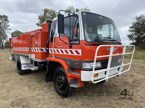  Hino FT 4x4 Single Cab Firetruck. Ex NSW Rural Fire Service.