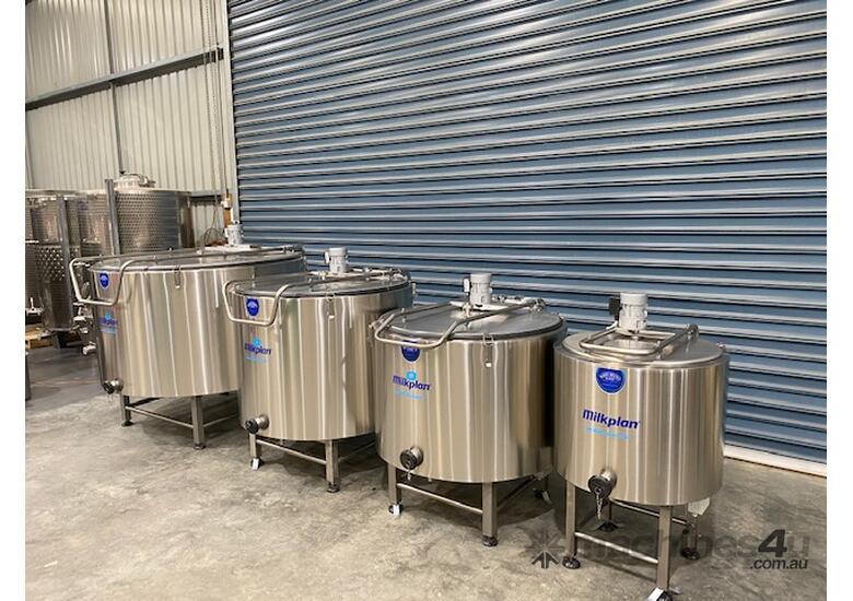caption Batch Pasteuriser 500ltr - Fully Automatic