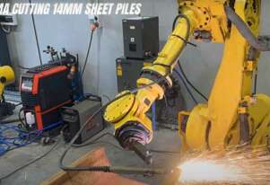 Customised Plasma Cutting Robot Systems - Cost Effective Turn-Key Solutions | Fanuc R2000iA 210F
