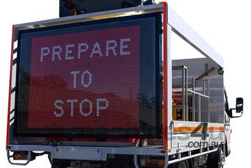 Mobile Messaging with Truck Mounted VMS Signs