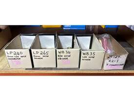 ASSORTED GAS HOSE FITTINGS - VARIOUS SIZES - picture0' - Click to enlarge