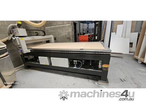 Multicam SR2412V CNC W Twin Hafco Wood Master Dust Extractor (TEST ADVERT)