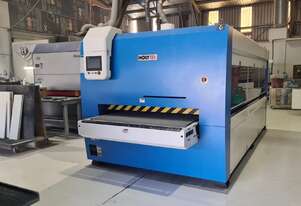 HOLYTEK Multihead brush sander for shaker doors Profile sanding