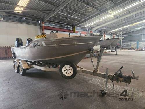 2008 Unknown Aluminium Fishing Boat and Trailer