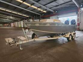 2008 Unknown Aluminium Fishing Boat and Trailer - picture1' - Click to enlarge