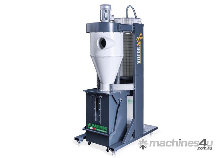 caption Industrial Cyclone Dust Collector / Extractor 3HP 415V Vortex 440 by Alfarimini