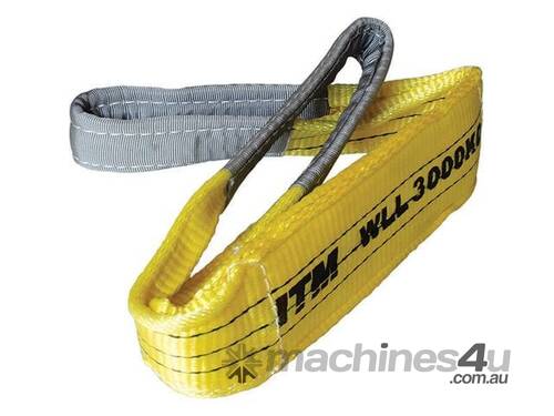 caption 3 Tonne Flat Lifting Slings (Up To 10m) by ITM