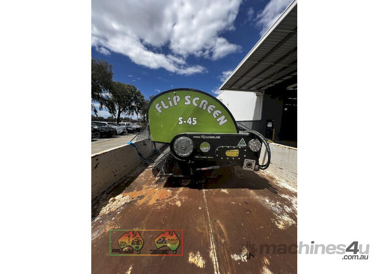(7602) Flip screen , suit skid steer loader (Tawonga, VIC)