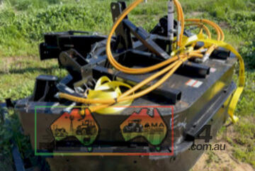 (7992) New - Mensch Adjustable Manure Scraper - M5000-08 (Orange, NSW)