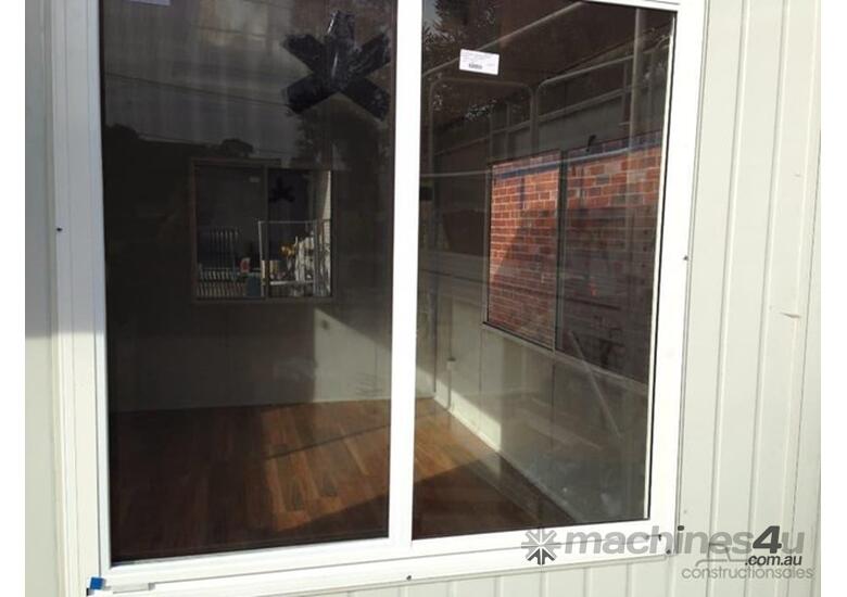 caption Auzbilt Control Room Portable Offices: 4.8m x 3m, For Sale