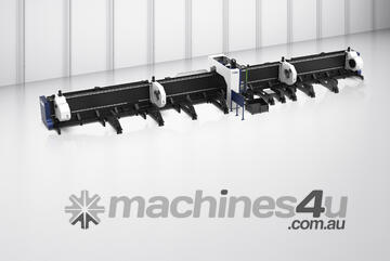 HSG TL660 12kW Tube Fiber Laser Cutting Machine | Four-chuck Heavy-duty