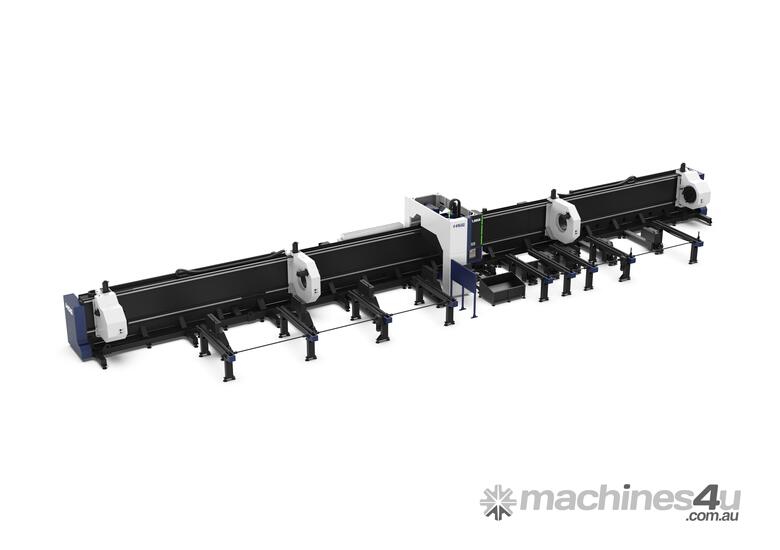 HSG TL660 12kW Tube Fiber Laser Cutting Machine | Four-chuck Heavy-duty 