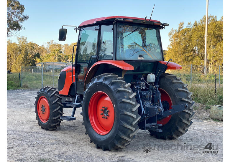 caption Kubota M108 FWA/4WD Tractor