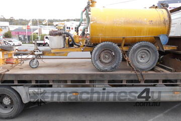 vac tank trailer, 2000ltr , tandem trailer