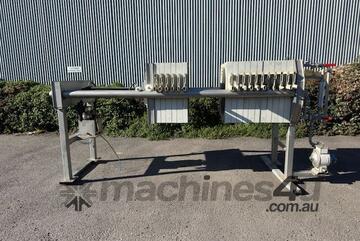 Meura Pilot Mash Filter Press