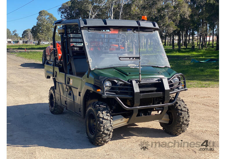 caption Kawasaki KAF1000 ATV All Terrain Vehicle