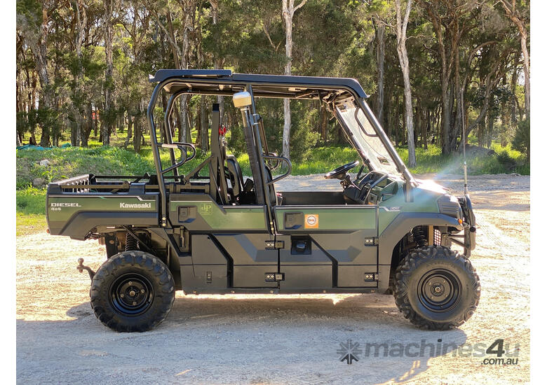 caption Kawasaki KAF1000 ATV All Terrain Vehicle