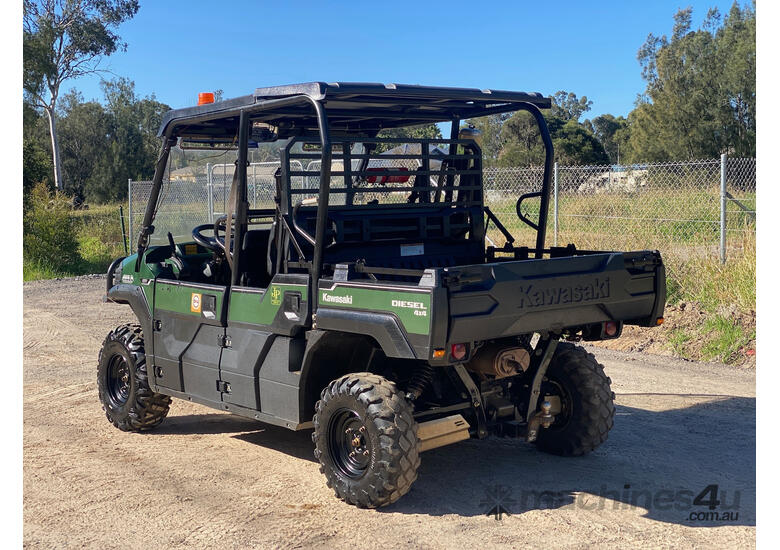 caption Kawasaki KAF1000 ATV All Terrain Vehicle