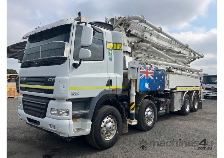 caption 2017 DAF CF7585 Concrete Pump