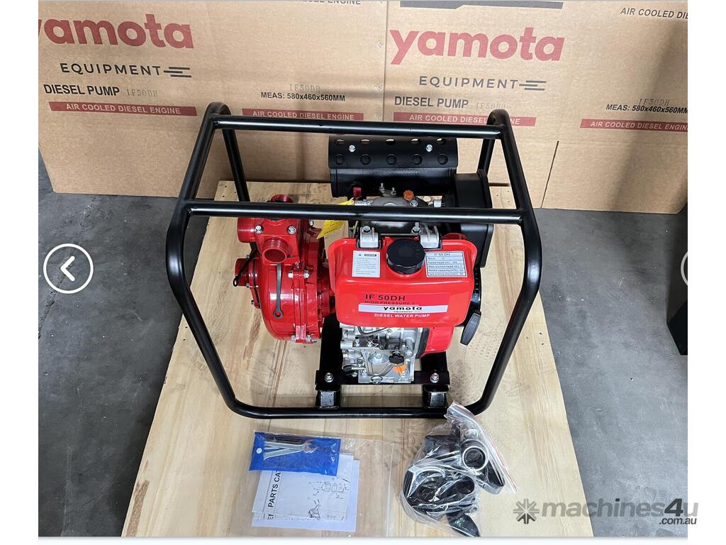 Used Unused Yamota 2 High Pressure Diesel Water Pump in Roma, QLD